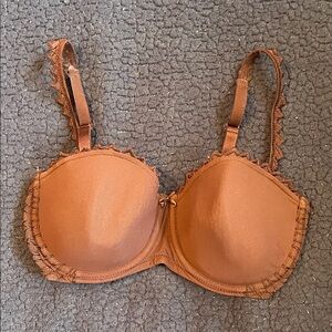 Marie Jo Women's Underwire Molded Cup Bra in Chocolate Brown padded